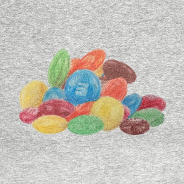 M&M Candy by DrawWithSacha